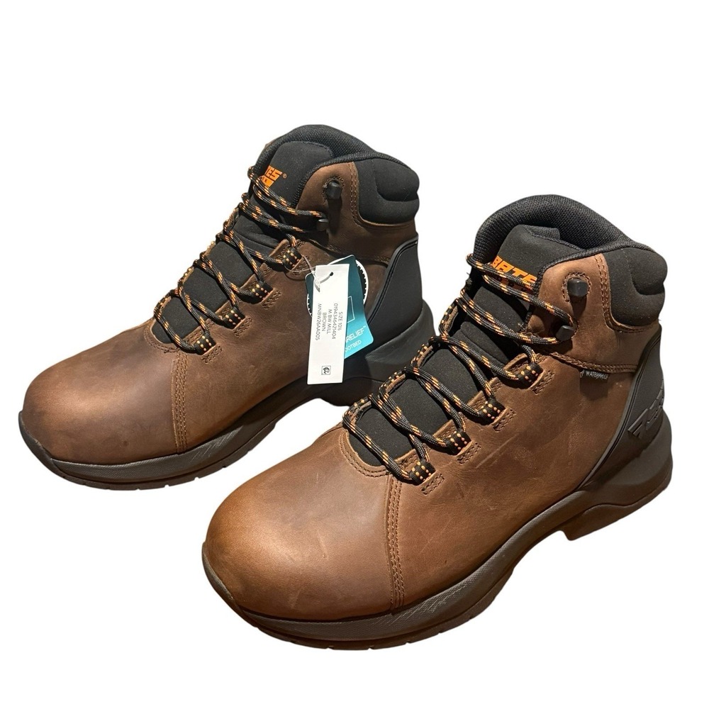 Bates By Wolverine Waterproof Mill Leather Slip & Oil Resistant Steel Toe 11